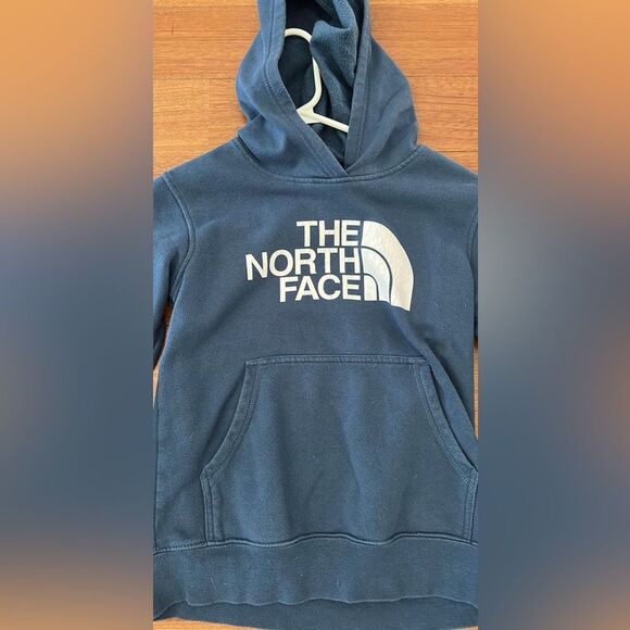Blue north face sweatshirt sz 7/8 - Picture 2 of 3